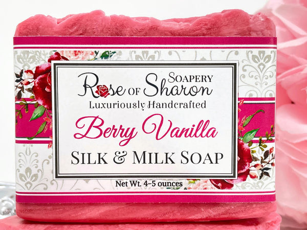 Berry Vanilla Silk & Milk Soap