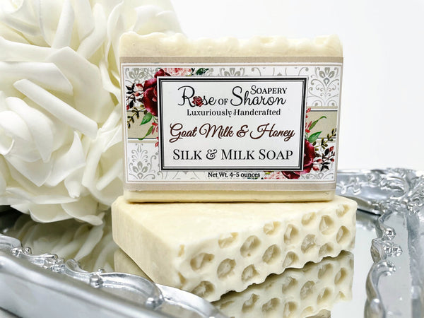Goat Milk & Honey Silk & Milk Soap