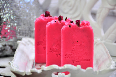 Stop & Smell The Roses Silk & Milk Soap